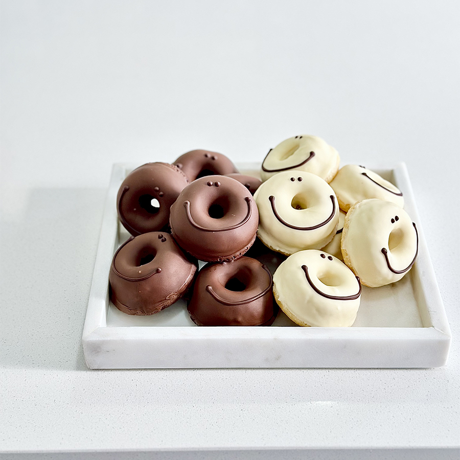 Mini Donuts – Vainilla, Chocolate (x6 )